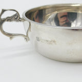 Sterling Silver Celtic Handle Drinking Quaich Cup Vintage 1996 Birmingham