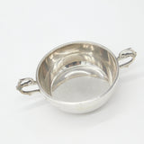 Sterling Silver Celtic Handle Drinking Quaich Cup Vintage 1996 Birmingham