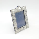 Edwardian Sterling Silver Floral Pattern Picture Frame Antique 1906 Birmingham