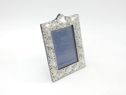 Edwardian Sterling Silver Floral Pattern Picture Frame Antique 1906 Birmingham