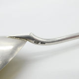 Victorian Russian .875 Silver Gilt Bowl Twisted Stem Spoon Antique c1900