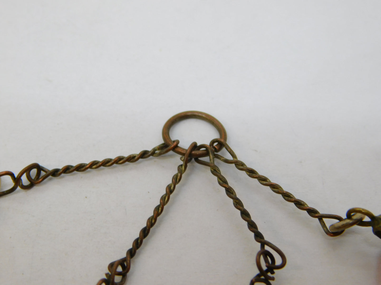George III Pearl, Coral, Carnelian Faith, Hope & Charity Charm Fob Antique c1800