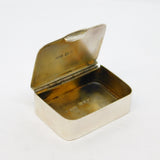Sampson Mordan Edwardian Sterling Silver Vesta Case Antique 1909 Chester