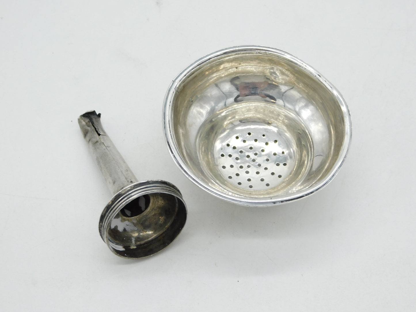 Irish George III Sterling Silver Wine Funnel Antique 1808 Dublin AF
