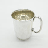 Sterling Silver Christening Mug Tankard 'Douglas' 1938 Birmingham Mappin & Webb