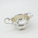 Sterling Silver Scrolled Sauce Boat Antique 1938 Sheffield Roberts & Belk