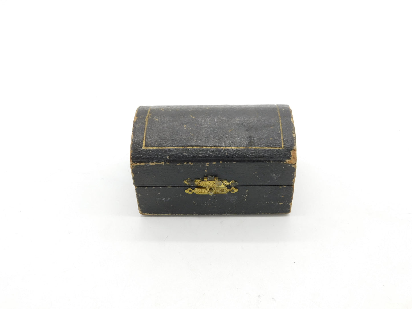 Boxed Pair of Sterling Silver Line Pattern Napkin Ring 1921 Birmingham Antique