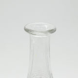 French Pair of Victorian Glass & Enamel 'Fine Champagne' & 'Anisette' Carafes