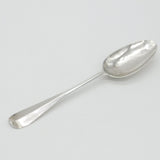 George I Britannia Silver Rat Tail Serving Spoon 1716 Antique London