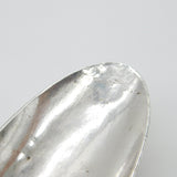 George I Britannia Silver Rat Tail Serving Spoon 1716 Antique London