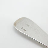 George I Britannia Silver Rat Tail Serving Spoon 1716 Antique London