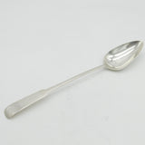 George III Scottish Sterling Silver Basting Spoon Antique 1810 Edinburgh