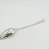 George III Scottish Sterling Silver Basting Spoon Antique 1810 Edinburgh