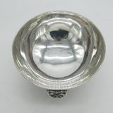 Sterling Silver Large Lion Mask Handle Rose Bowl Antique 1918 London Art Deco