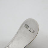 Victorian Australian Sterling Silver Scallop Shell Tea Caddy Spoon Antique c1900