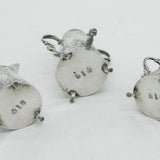 Victorian Dutch Sterling Silver Miniature Samovar Tea Service Antique c1880