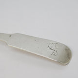 George III Perth Scottish Provincial Sterling Silver Sauce Ladle Antique c1800 William Ritchie