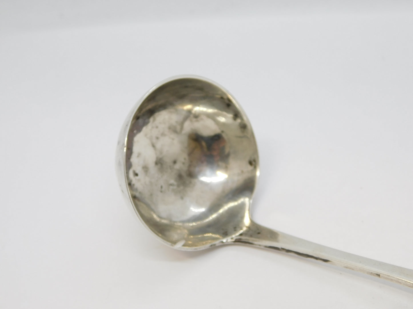 George III Perth Scottish Provincial Sterling Silver Sauce Ladle Antique c1800 William Ritchie