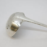 George III Perth Scottish Provincial Sterling Silver Sauce Ladle Antique c1800 William Ritchie