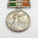 Silver 1901-1902 Boer War Kings South African Medal PTE. W. Balderson Antique