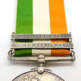 Silver 1901-1902 Boer War Kings South African Medal PTE. W. Balderson Antique