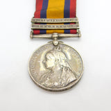 Silver Boer War Queen's South Africa Medal 'PTE Williams, S. Lanc. Regiment'