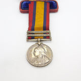 Silver Boer War Queen's South Africa Medal 'PTE Williams, S. Lanc. Regiment'