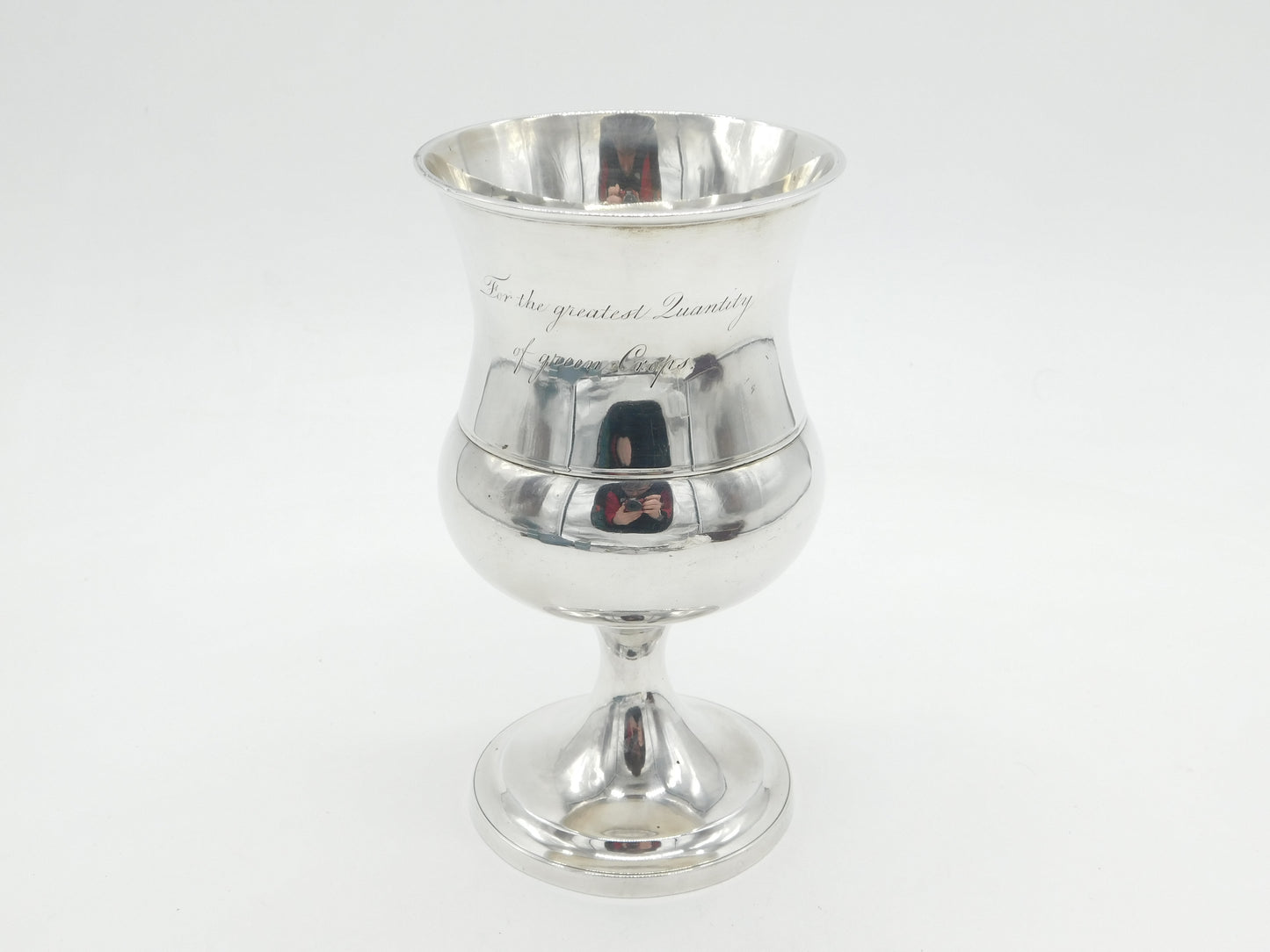 George III Sterling Silver Goblet Chalice Antique 1811 London Samuel Hennell