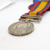 Silver Boer War Queen's South Africa Medal 'PTE Williams, S. Lanc. Regiment'