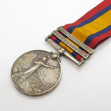 Silver Boer War Queen's South Africa Medal 'PTE Williams, S. Lanc. Regiment'