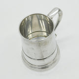 Sterling Silver One Pint Tankard Mug Antique 1943 Sheffield Dixon & Sons