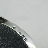 Sterling Silver Engine Turned Jewellery Box Mid-Century 1956 Birmingham