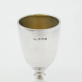 Sterling Silver Whisky Tot Drinking Cup 1935 Sheffield Antique Viner's Ltd