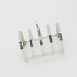Sterling Silver Four Part Toast Rack 1933 Birmingham Antique Art Deco