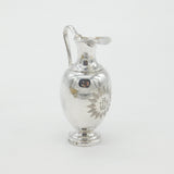 Victorian Aston & Son Sterling Silver IHS Small Communion Wine Jug c1860 Antique