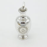Victorian Aston & Son Sterling Silver IHS Small Communion Wine Jug c1860 Antique