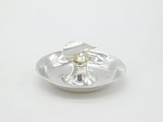 Sterling Silver Bachelor's Cigar Ashtray Antique 1921 Art Deco Birmingham
