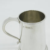 Sterling Silver Christening Mug Tankard Vintage 1978 Birmingham Vintage