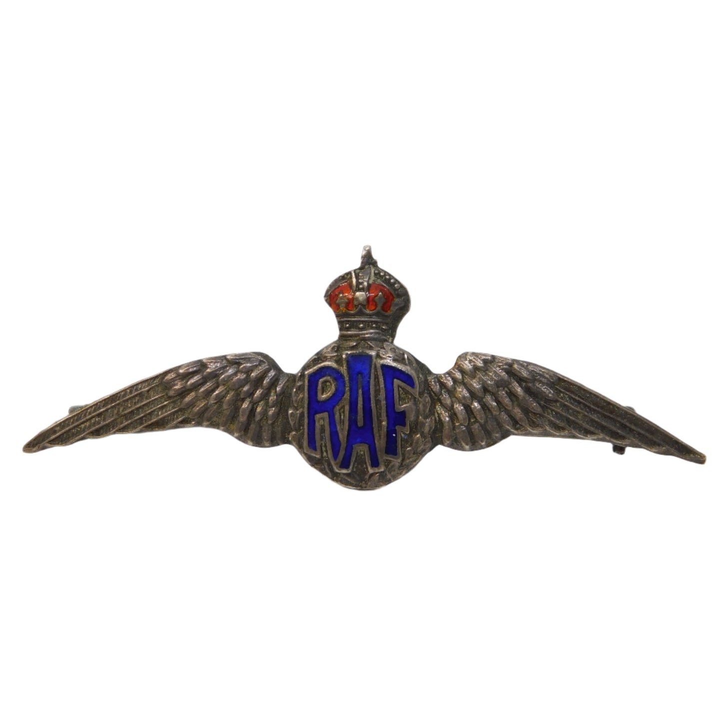 RAF silver WWII brooch antique