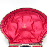 Victorian Boxed Set of Sterling Silver Salt Cellars Antique 1900 London