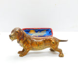 Victorian Cold Painted Vienna Bronze Dachshund Dog Sculpture Antique c1860