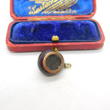 Victorian 9ct Yellow Gold Nut Locket Charm or Pendant Antique c1850