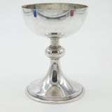 Sterling Silver Communion Chalice Goblet Cup Antique 1919 London Art Deco