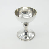 Sterling Silver Communion Chalice Goblet Cup Antique 1919 London Art Deco