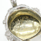 Irish William IV Sterling Silver Hunting Scene Cream Jug Antique 1832 Dublin