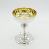 Sterling Silver Communion Wine Chalice Goblet Vintage 1973 London by RBS
