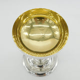 Sterling Silver Communion Wine Chalice Goblet Vintage 1973 London by RBS