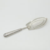 Victorian Russian .875 Silver Large Fish Server 1853 St. Petersburg by Nichols & Plinke