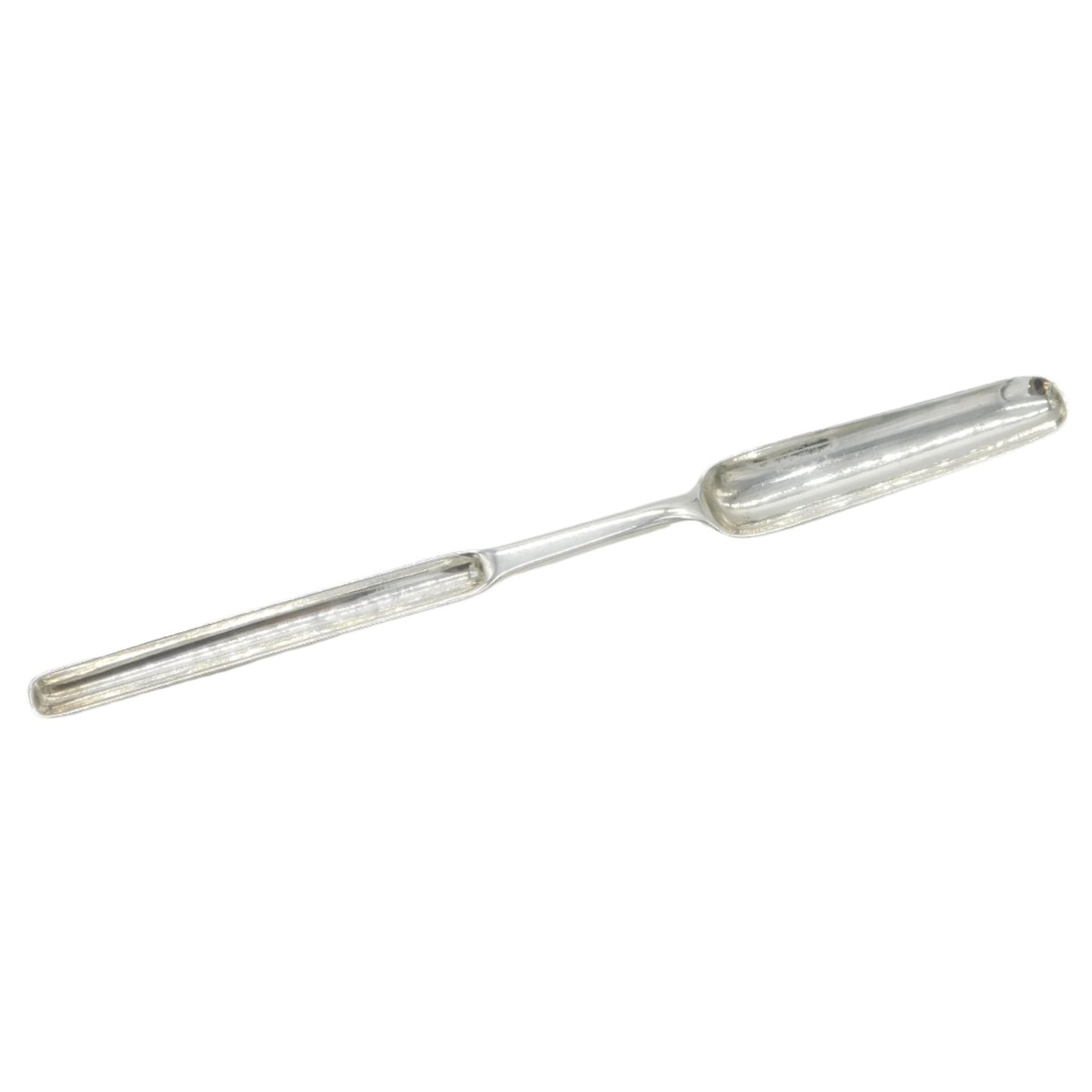Antique Silver Georgian Bone Marrow Scoop Spoon