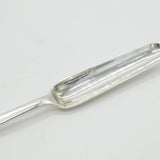 George III Sterling Silver Bone Marrow Scoop Antique 1808 London